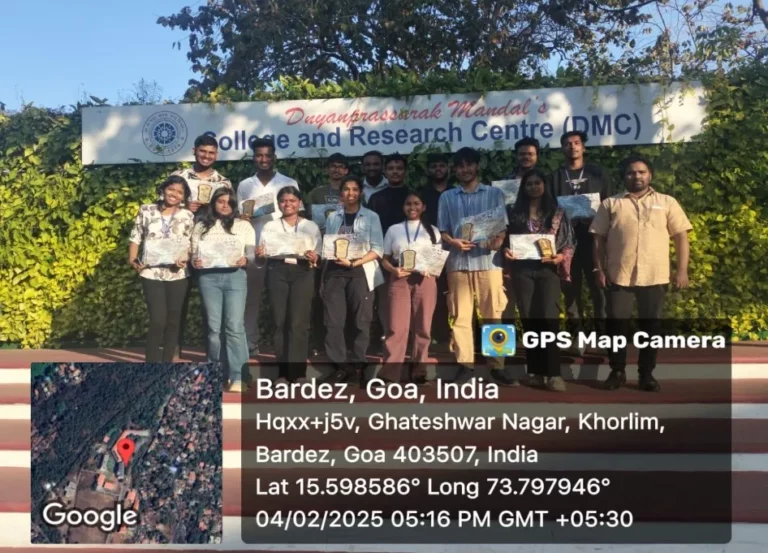 Gesophere 2025 intercollegiate event_2nd place