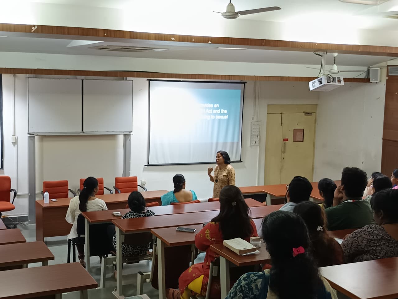 POSH Awareness session for faculty- Ms. Juliana Lohar